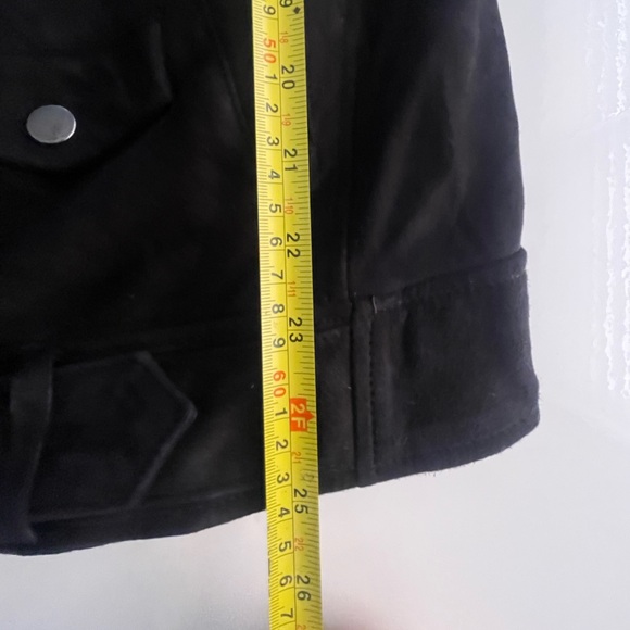 Theory Tralsmin Lamb Suede Jacket - Picture 12 of 12